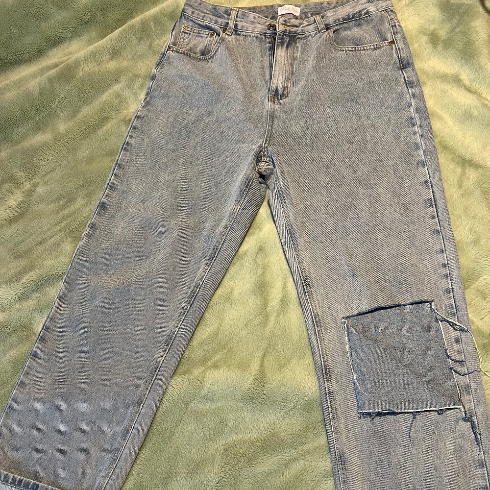 Pink Lily Wide Leg Jeans